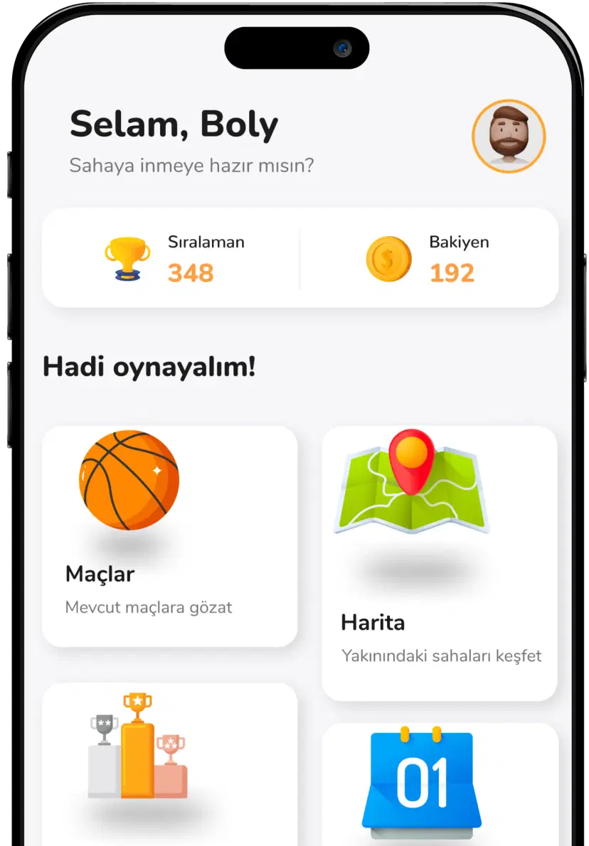 boly app mockup